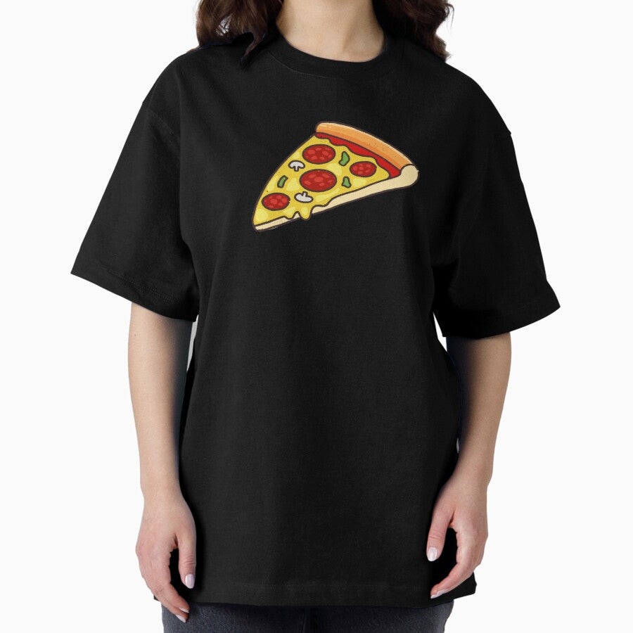 Delicious pizza Oversized T-Shirt
