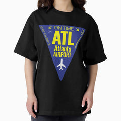 ATL airport Georgia Oversized T-Shirt