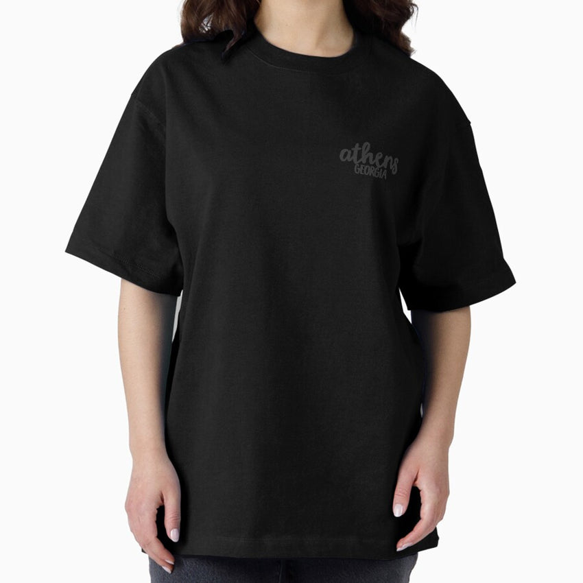 Athens Georgia Oversized T Shirt