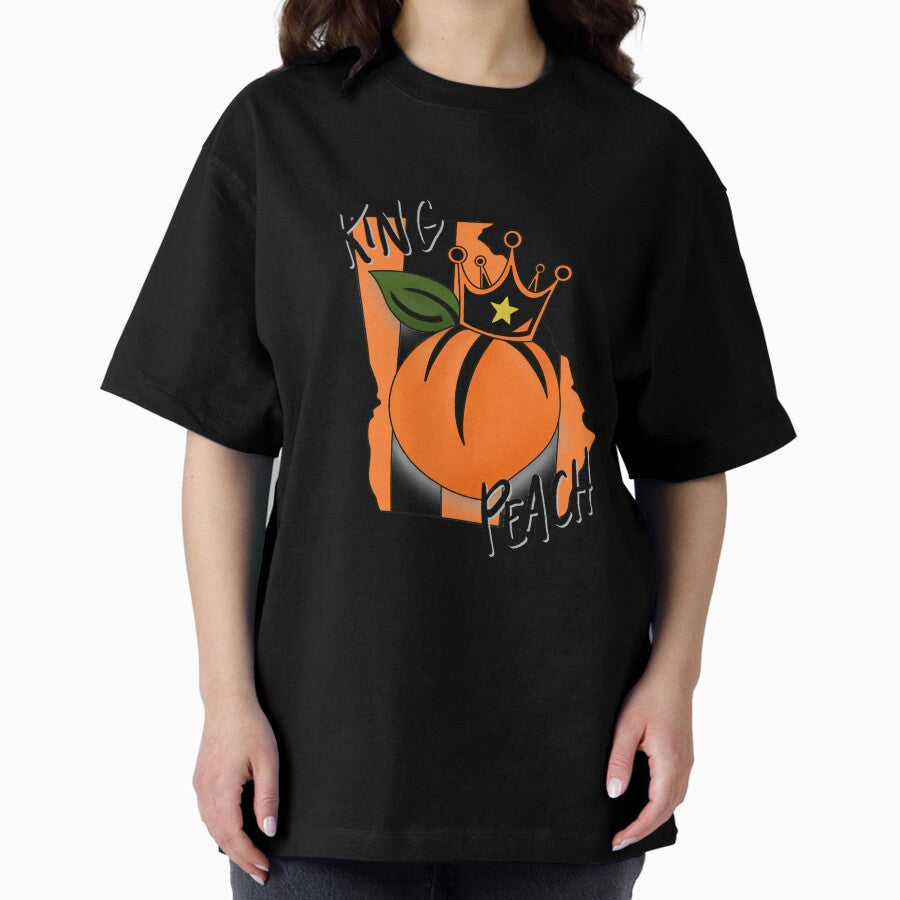 Atlanta United King Peach Oversized T-Shirt