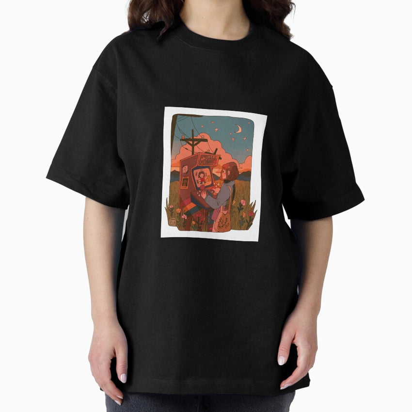 Arcade In The Middle Of Nowhere Oversized T Shirt