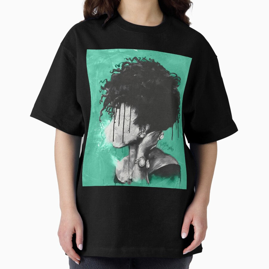 A Natural Affair TEAL Oversized T-Shirt