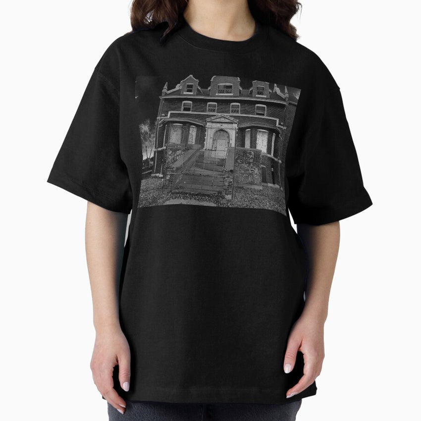 Abandoned Insane Asylum Oversized T Shirt