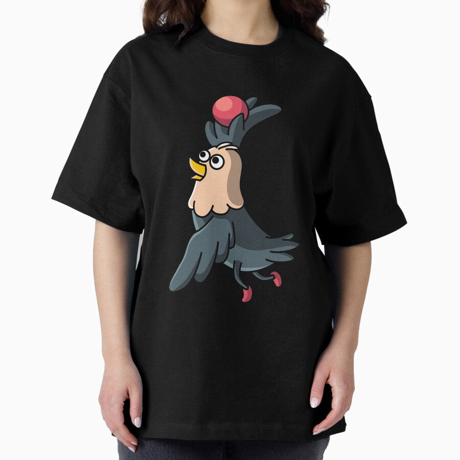 Ball sports bird Oversized T-Shirt