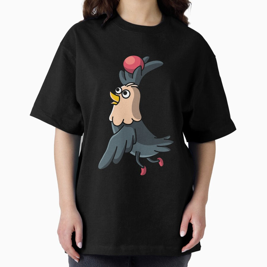 Ball sports bird Oversized T-Shirt