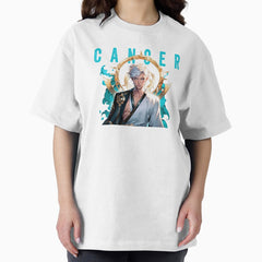 CANCER // The Shellbound Sentinel – Zodiac Warrior Series Oversized T-Shirt