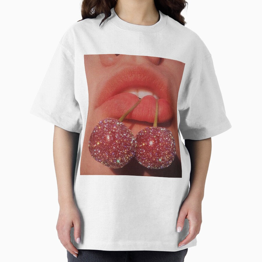 Cherry Bomb Oversized T Shirt