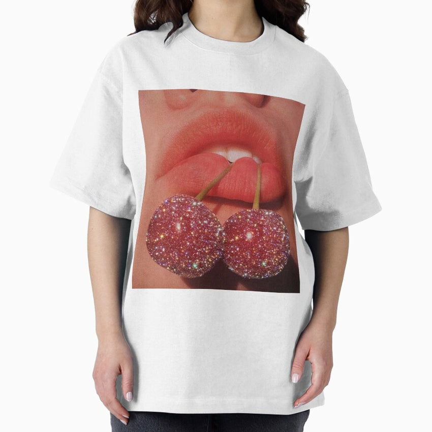 Cherry Bomb Oversized T Shirt