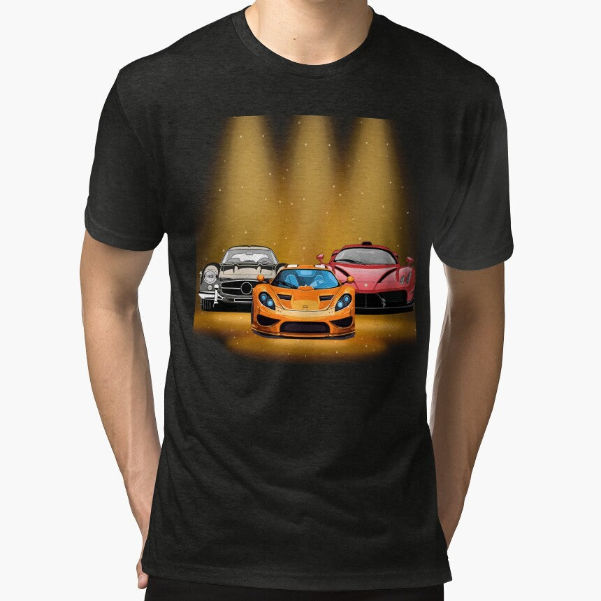 Artistry Sports Cars Tri-blend T-Shirt