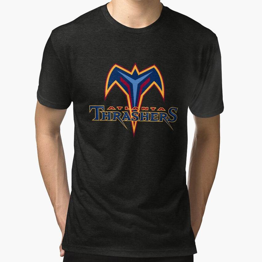 Atlanta Thrashers 3 Tri Blend T Shirt