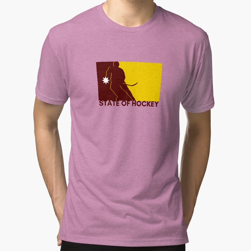 State of Hockey, UMD Tri-blend T-Shirt