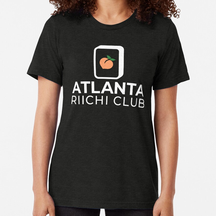 Atlanta Riichi Club Logo - White Tri-blend T-Shirt